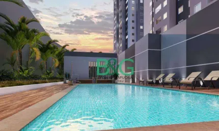 Apartamento com 2 dormitórios à venda, 42 m² por R$ 315.790,60 - Vila Aparecida - Itapevi/SP