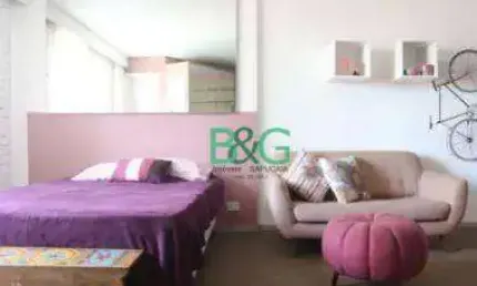 Studio com 1 dormitório à venda, 28 m² por r$ 369.000,00 - centro - são paulo/sp