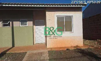 Casa com 2 dormitórios à venda, 43 m² por R$ 112.671,32 - Jardim Itamaraty - Ourinhos/SP