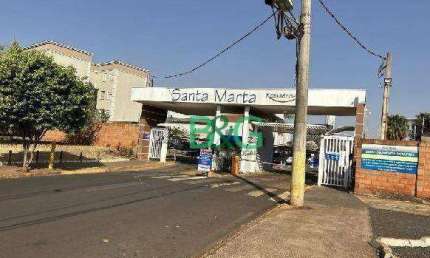 Apartamento com 2 dormitórios à venda, 43 m² por R$ 86.648,52 - Jardim Santa Marta - Sertãozinho/SP