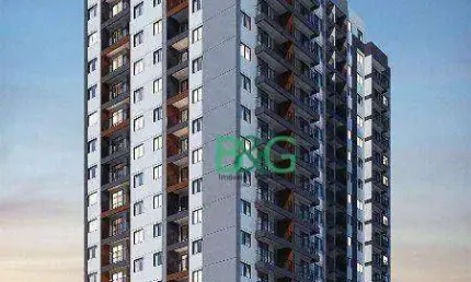 Apartamento com 2 dormitórios à venda, 41 m² por r$ 399.338,44 - lapa de baixo - são paulo/sp