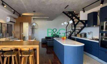 Apartamento Duplex com 1 dormitório à venda, 79 m² por R$ 1.234.000,00 - Sumarezinho - São Paulo/SP