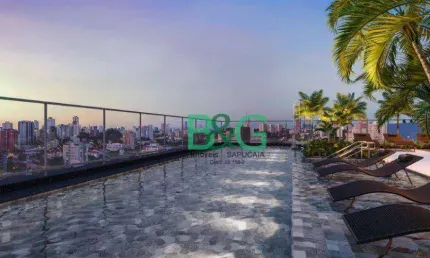 Apartamento à venda, 28 m² por r$ 492.941,79 - vila clementino - são paulo/sp