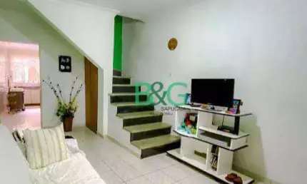 Sobrado com 2 dormitórios à venda, 120 m² por R$ 474.000,00 - Chácara Califórnia - São Paulo/SP