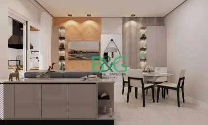 Apartamento com 2 dormitórios à venda, 47 m² por R$ 252.741,21 - Vila Nova Bonsucesso - Guarulhos/SP