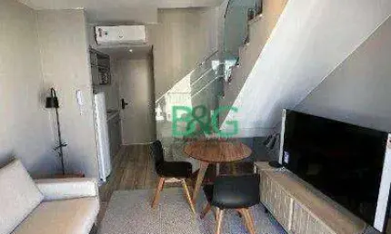 Apartamento duplex com 1 dormitório à venda, 46 m² por r$ 1.502.040,00 - cerqueira césar - são paulo/sp