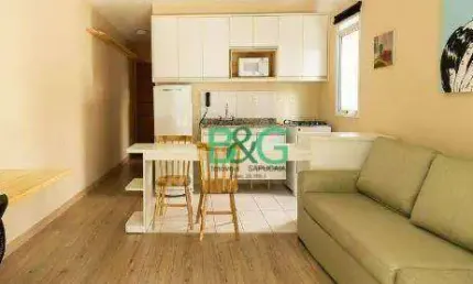 Apartamento com 1 dormitório à venda, 42 m² por r$ 574.000,00 - perdizes - são paulo/sp