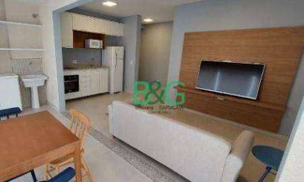 Apartamento com 1 dormitório à venda, 43 m² por R$ 749.000,00 - Campo Belo - São Paulo/SP