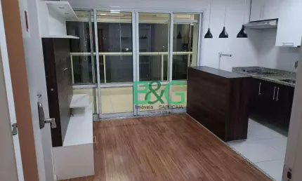 Apartamento com 1 dormitório, 43 m² - venda por r$ 565.000,00 ou aluguel por r$ 3.839,00/mês - campo belo - são paulo/sp