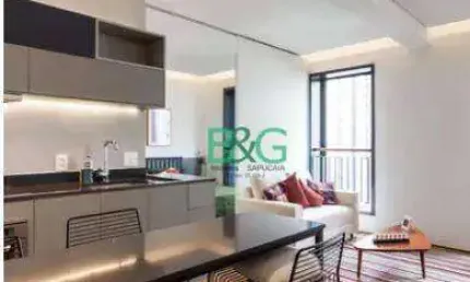 Studio com 1 dormitório à venda, 41 m² por r$ 919.000,00 - indianópolis - são paulo/sp