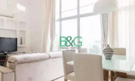 Apartamento com 1 dormitório à venda, 108 m² por R$ 1.895.430,00 - Cidade Monções - São Paulo/SP