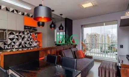 Apartamento com 1 dormitório à venda, 39 m² por r$ 427.000,00 - mooca - são paulo/sp
