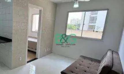 Apartamento com 2 dormitórios à venda, 34 m² por r$ 392.000,00 - barra funda - são paulo/sp