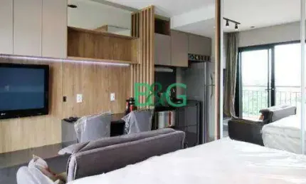 Studio com 1 dormitório à venda, 26 m² por r$ 649.000,00 - indianópolis - são paulo/sp