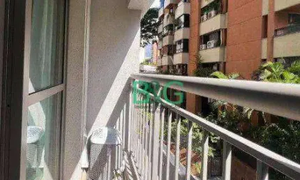 Apartamento com 1 dormitório à venda, 20 m² por r$ 529.000,00 - moema - são paulo/sp