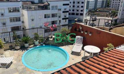 Cobertura com 4 dormitórios à venda, 260 m² por R$ 850.000,00 - Vila Luis Antônio - Guarujá/SP