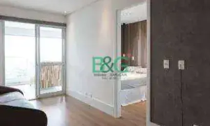 Studio com 1 dormitório à venda, 44 m² por r$ 786.000,00 - brooklin paulista - são paulo/sp