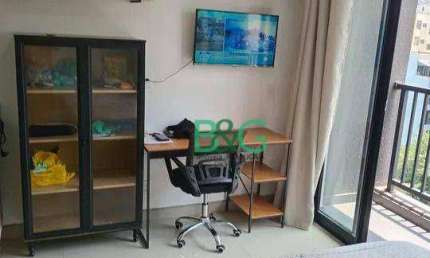Apartamento com 1 dormitório para alugar, 22 m² por R$ 3.045,00/mês - República - São Paulo/SP