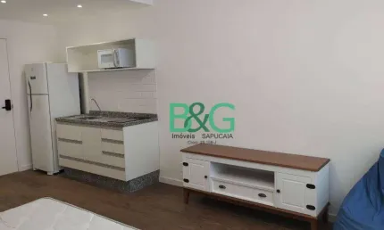 Studio com 1 dormitório à venda, 24 m² por r$ 367.000,00 - higienópolis - são paulo/sp