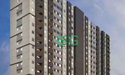 Apartamento com 2 dormitórios à venda, 36 m² por R$ 344.071,00 - Várzea da Barra Funda - São Paulo/SP