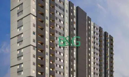 Apartamento com 2 dormitórios à venda, 31 m² por R$ 276.709,00 - Várzea da Barra Funda - São Paulo/SP