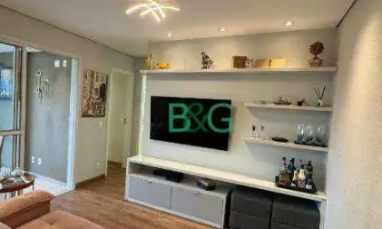 Apartamento com 2 dormitórios à venda, 60 m² por r$ 859.000 - vila congonhas - são paulo/sp