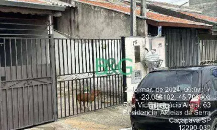 Casa com 2 dormitórios à venda, 58 m² por R$ 139.955,89 - Residencial Aldeias da Serra - Caçapava/SP