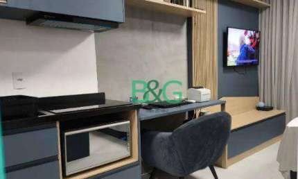 Apartamento com 1 dormitório para alugar, 25 m² por R$ 5.660/mês - Vila Nova Conceição - São Paulo/SP