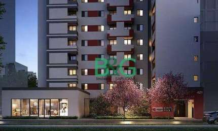 Apartamento com 2 dormitórios à venda, 37 m² por R$ 322.641,00 - República - São Paulo/SP
