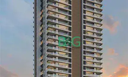 Apartamento com 2 dormitórios à venda, 80 m² por R$ 1.298.403,00 - Brooklin - São Paulo/SP