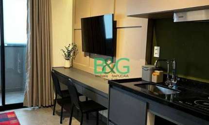 Studio com 1 dormitório para alugar, 28 m² por R$ 5.490,00/mês - Jardins - São Paulo/SP