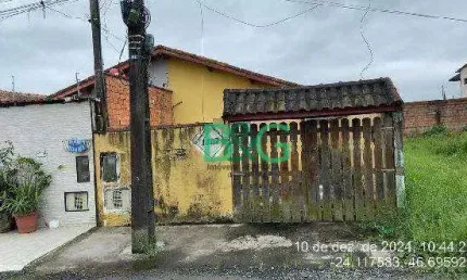 Casa com 2 dormitórios à venda, 62 m² por r$ 124.509,18 - balneário mar sol - mongaguá/sp