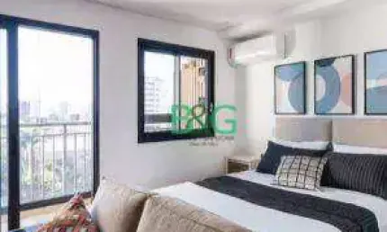 Studio com 1 dormitório à venda, 26 m² por r$ 599.000 - indianápolis - são paulo/sp