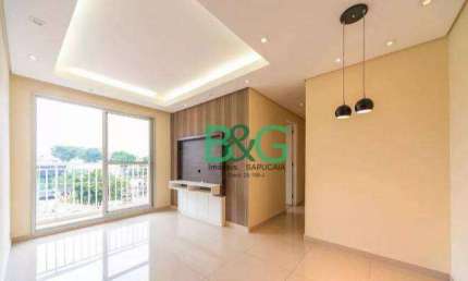 Apartamento com 3 dormitórios à venda, 65 m² por R$ 424.000 - Vila Homero Thon - Santo André/SP