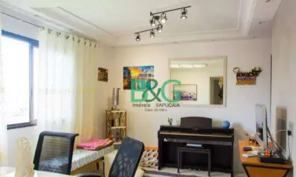 Apartamento à venda, 70 m² por r$ 369.000,00 - vila valparaíso - santo andré/sp