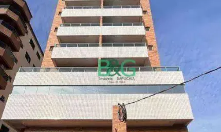 Apartamento com 2 dormitórios à venda, 66 m² por r$ 490.000 - vila guilhermina - praia grande/sp