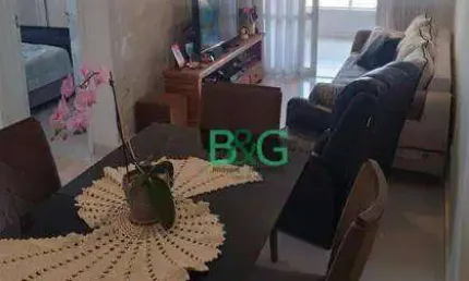 Apartamento com 2 dormitórios à venda, 70 m² por r$ 575.000,00 - canto do forte - praia grande/sp
