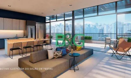 Studio com 1 dormitório à venda, 23 m² por R$ 231.214,92 - Santa Cecília - São Paulo/SP