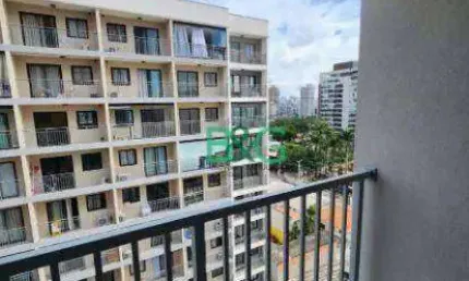 Studio com 1 dormitório à venda, 26 m² por r$ 425.000,00 - indianópolis - são paulo/sp