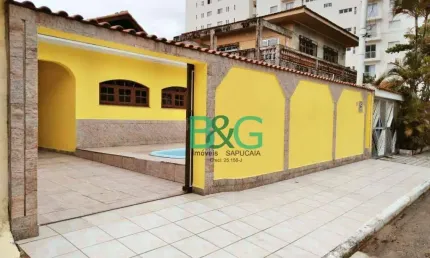 Casa com 4 dormitórios à venda, 270 m² por R$ 980.000 - Balneário Flórida - Praia Grande/SP
