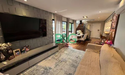 Apartamento Duplex com 3 dormitórios à venda, 181 m² por R$ 2.600.000 - Santo Amaro - São Paulo/SP