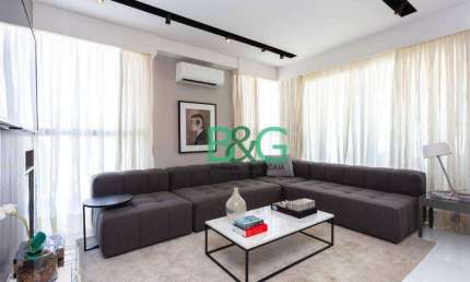Apartamento com 1 dormitório para alugar, 97 m² por R$ 16.250/mês - Moema Pássaros - São Paulo/SP