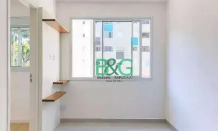 Apartamento com 2 dormitórios à venda, 35 m² por R$ 349.000 - Santo Amaro - São Paulo/SP