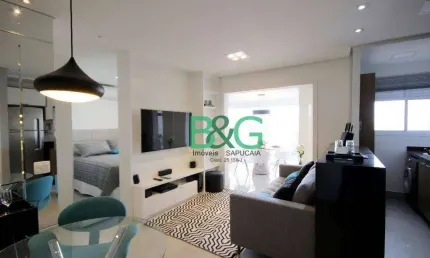 Apartamento com 1 dormitório para alugar, 56 m² por r$ 13.633,81/mês - itaim bibi - são paulo/sp