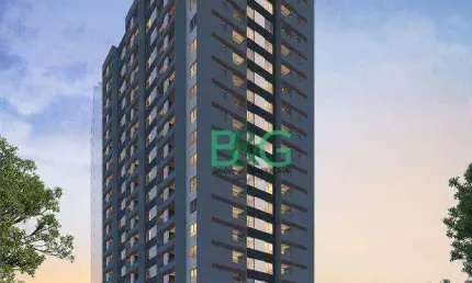 Studio com 1 dormitório à venda, 41 m² por R$ 266.494,14 - Vila Guilhermina - São Paulo/SP