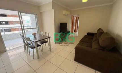 Apartamento com 3 dormitórios à venda, 112 m² por r$ 820.000,00 - vila guilhermina - praia grande/sp