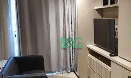 Studio com 1 dormitório para alugar, 36 m² por R$ 3.000,18/mês - República - São Paulo/SP