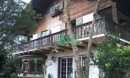Sobrado com 5 dormitórios à venda, 450 m² por r$ 1.800.000 - guarapiranga - são paulo/sp