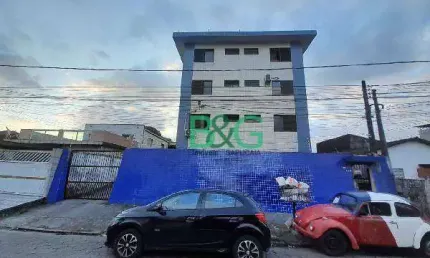 Apartamento com 2 dormitórios à venda, 59 m² por R$ 132.178,89 - Catiapoã - São Vicente/SP