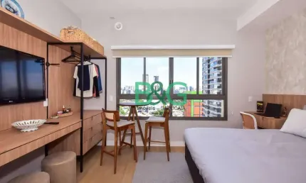 Studio com 1 dormitório à venda, 25 m² por R$ 490.000 - Campo Belo - São Paulo/SP
